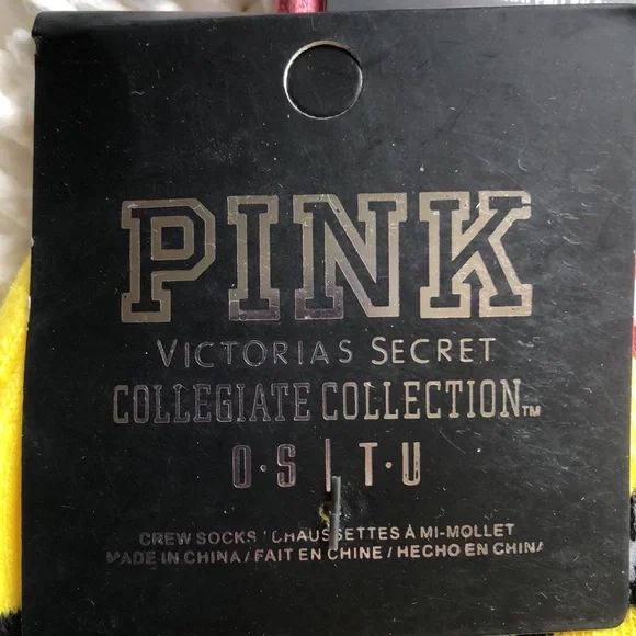 🚨B2G1 New PINK VICTORIAS SECRET 7Multi Colored Ankle Socks